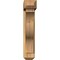 Ekena Millwork Funston Craftsman Rough Sawn Bracket w/ Offset Brace, Western Red Cedar, 6"W x 22"D x 30"H BKT0604X22X30FST04RWR - alternate 2
